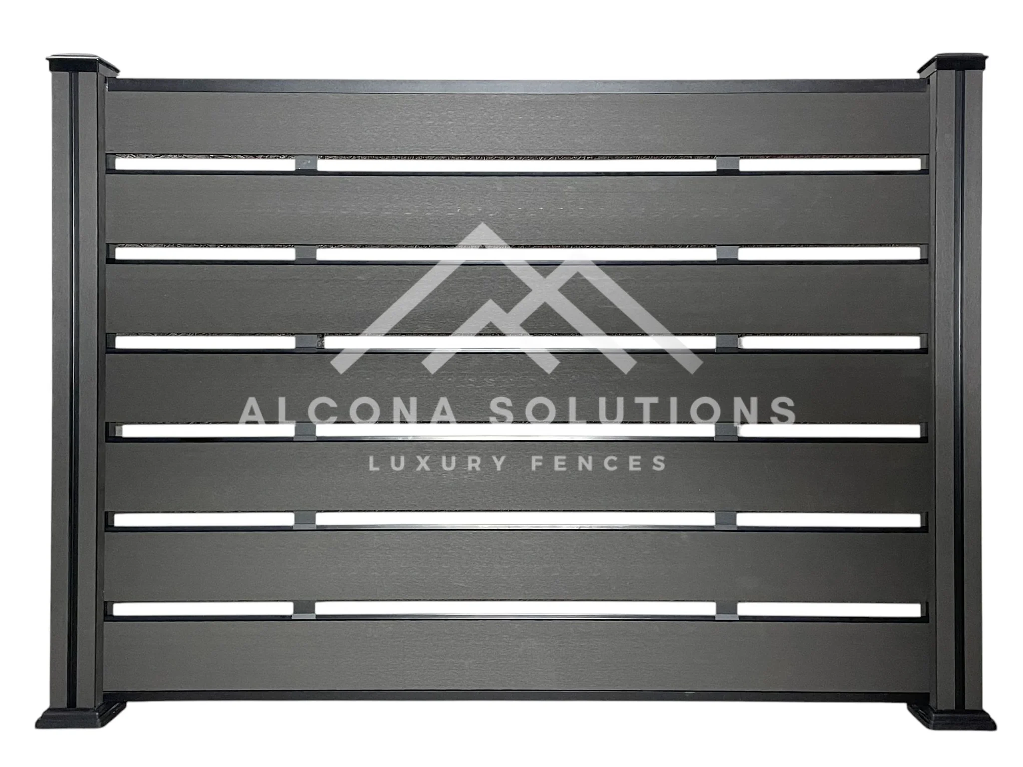 WPC Ограда Антрацит 138x186cm ALCONA LIGHT, снимка 1