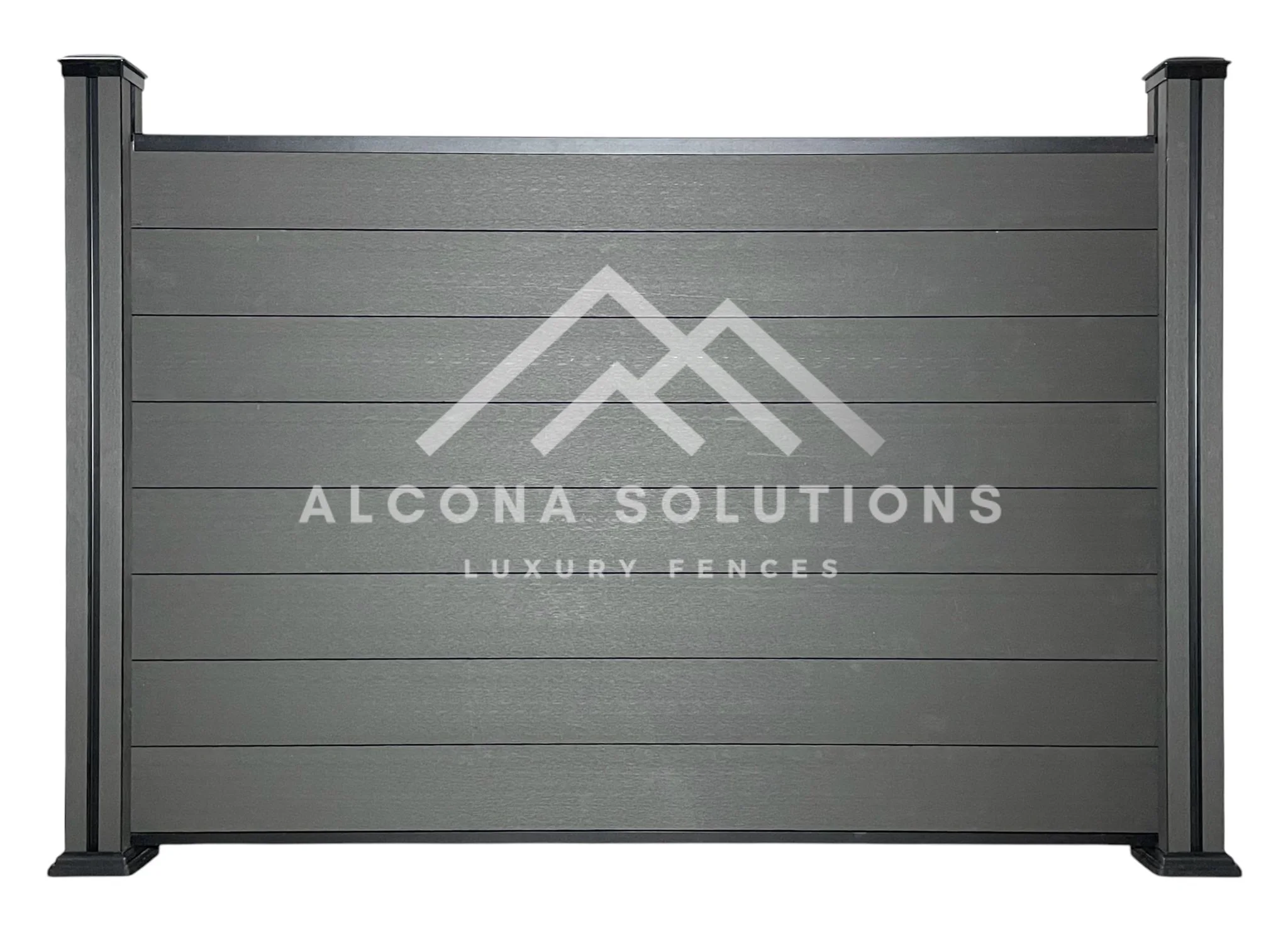WPC Ограда Антрацит 124x186cm ALCONA STANDARD, снимка 1