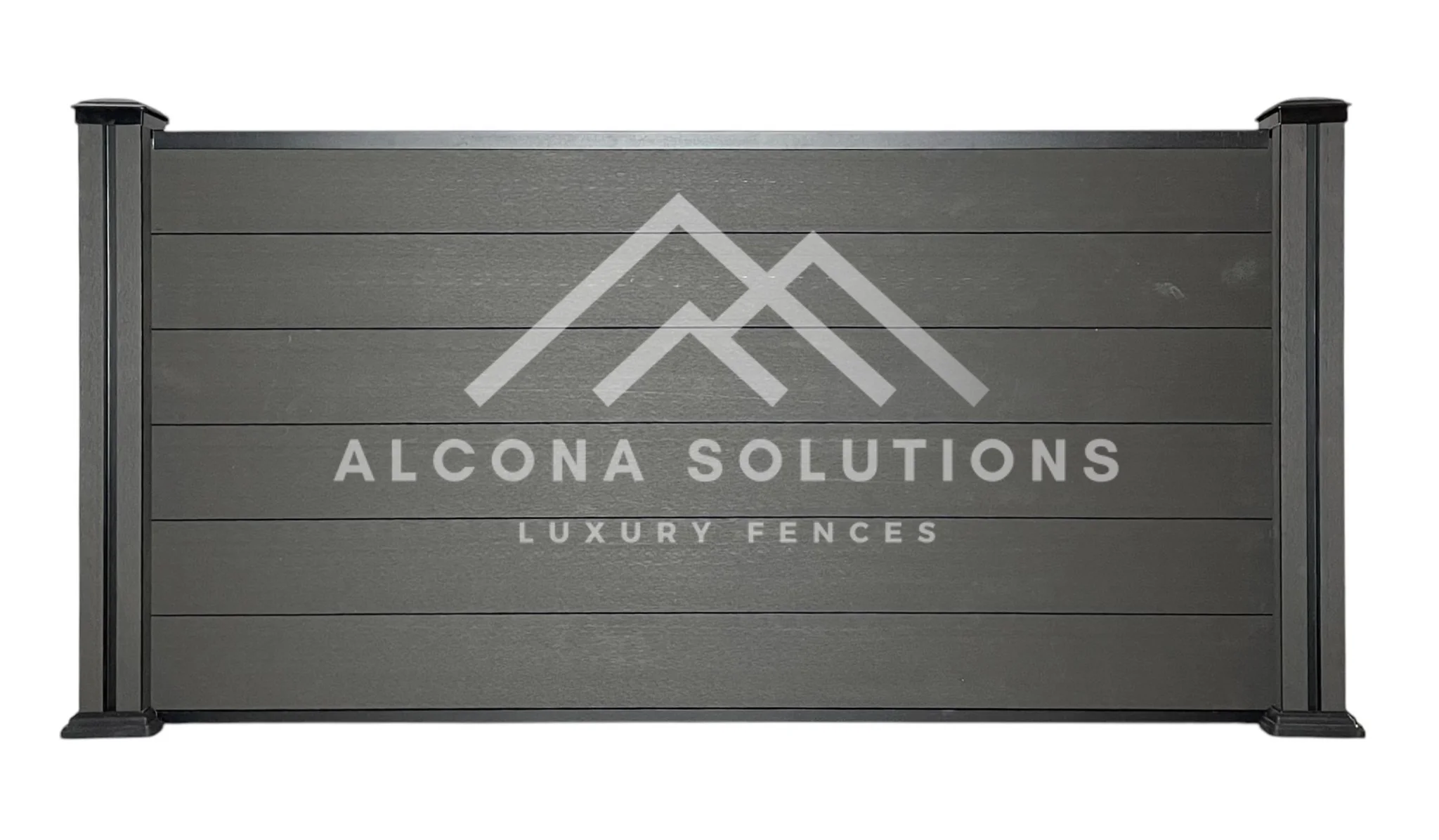 WPC Ограда Антрацит 95x186cm ALCONA STANDARD, снимка 1