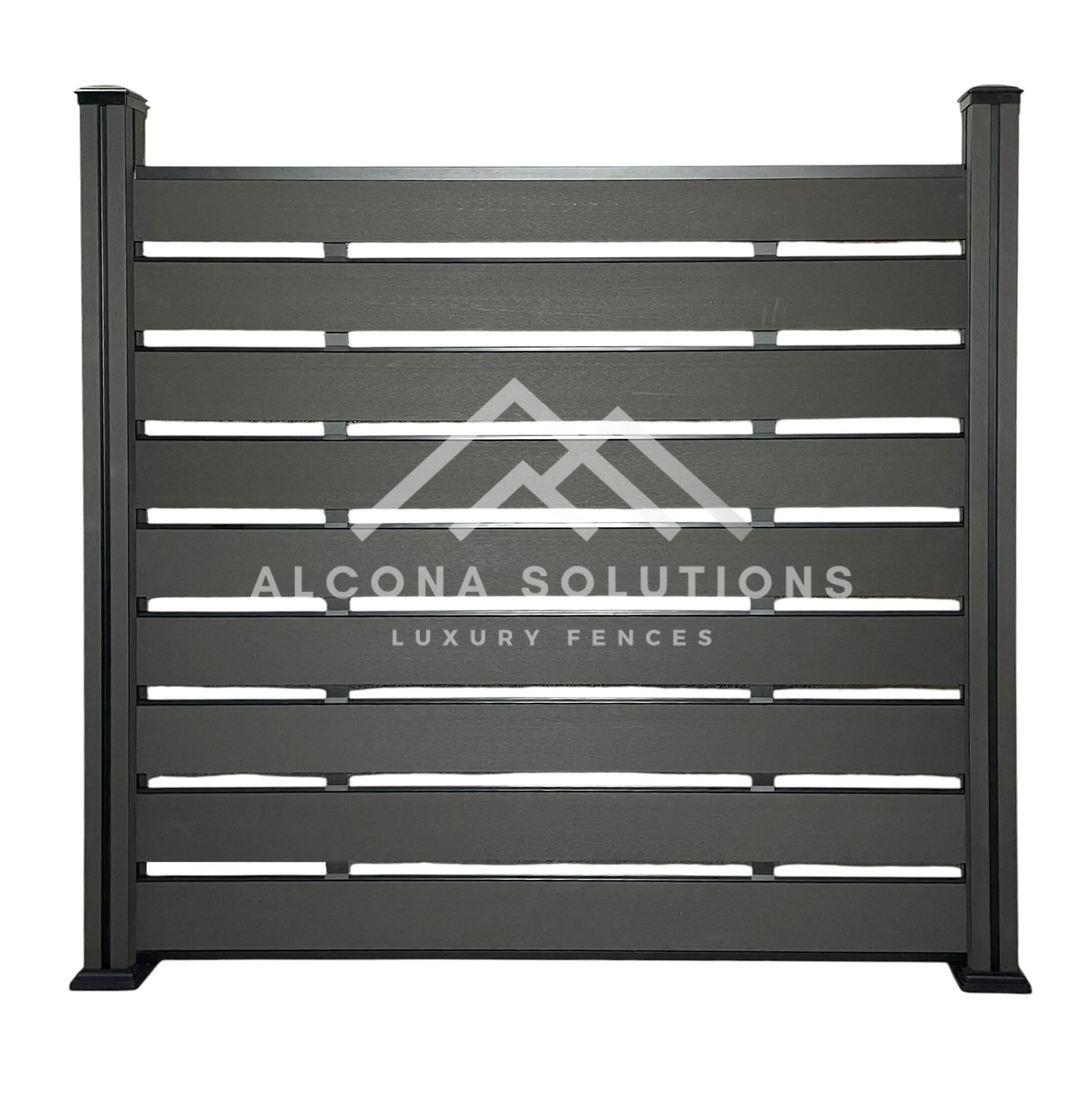 Ажурна WPC ограда Alcona Light с отворен дизайн